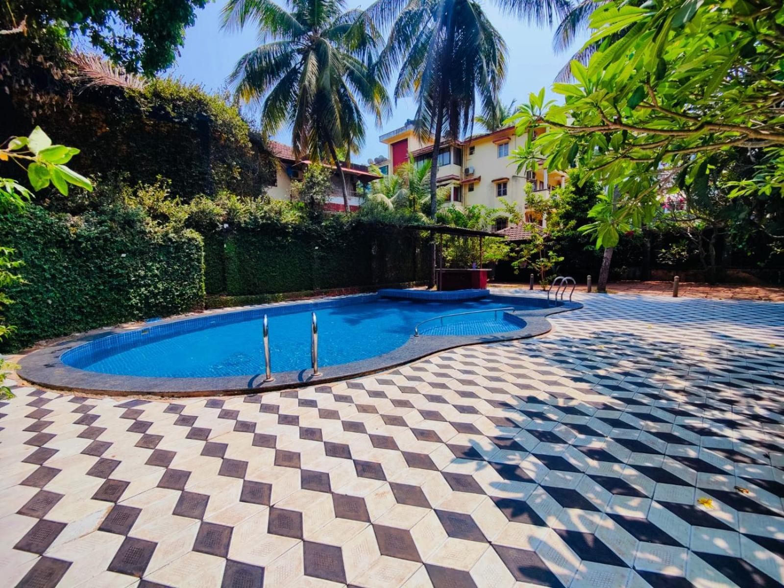 Aquavista At Casaphilomena Apartment Calangute Bagian luar foto